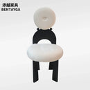 Nordic Bedroom Makeup Chair Modern Dresser Accent Wooden Dining Chair Luxury Relax Minimalist Design Home Furniture Cadeira LLMC