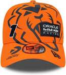 Hot New Max Verstappen Austria Race Special Orange A-Frame Trucker Casual Cap Fashion Embroidered Summer Red Bull Sun Hat