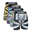 4Pcs Sexy Men Underwear Boxer Shorts Print Boxershorts Panty Cueca Male Panties Lingerie Fashion Underpants man