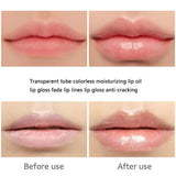 Lip Gloss Moisturizer Plumper Long Lasting Sexy Lips Pump Transparent Waterproof Volume Lip Clear Lipgloss  Clear Lip Gloss N EW