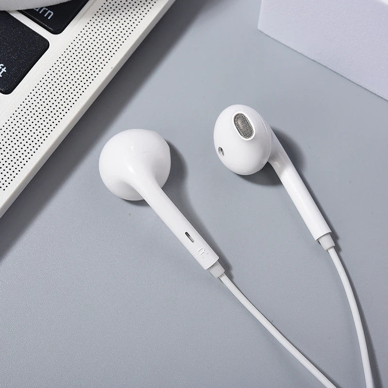 Vivo 3.5MM Usb Type C Earphone In Ear Wired Headset Hifi Sport Earbud With Mic For Vivo X80 X70 Pro iQOO 7 8 Pro X27 X23 S16 S15