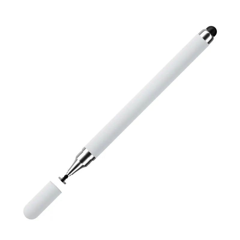 Lápiz capacitivo de doble cabezal, disco de silicona, lápiz óptico de doble propósito, para pintura, retoque de oficina, teléfono móvil, tableta, lápiz capacitivo