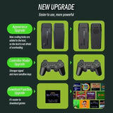 Consola de videojuegos M8, mando inalámbrico dual de 2,4 GHz, 4K, 10 000 juegos, 64 GB, retro, regalo de Navidad