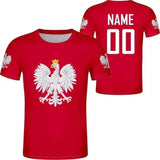 Summer Friday Poland White Eagle Insignia 3D Print Quick Drying Breathable Sport Men's Plu-size T-shirt Man Cotton
