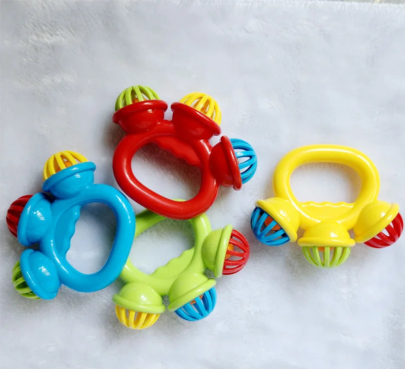 Newborn Baby Infants Rattles Toy Comfort Soothing Soother Sound Toddlers Kids Boys Girls Toys 0-3Y