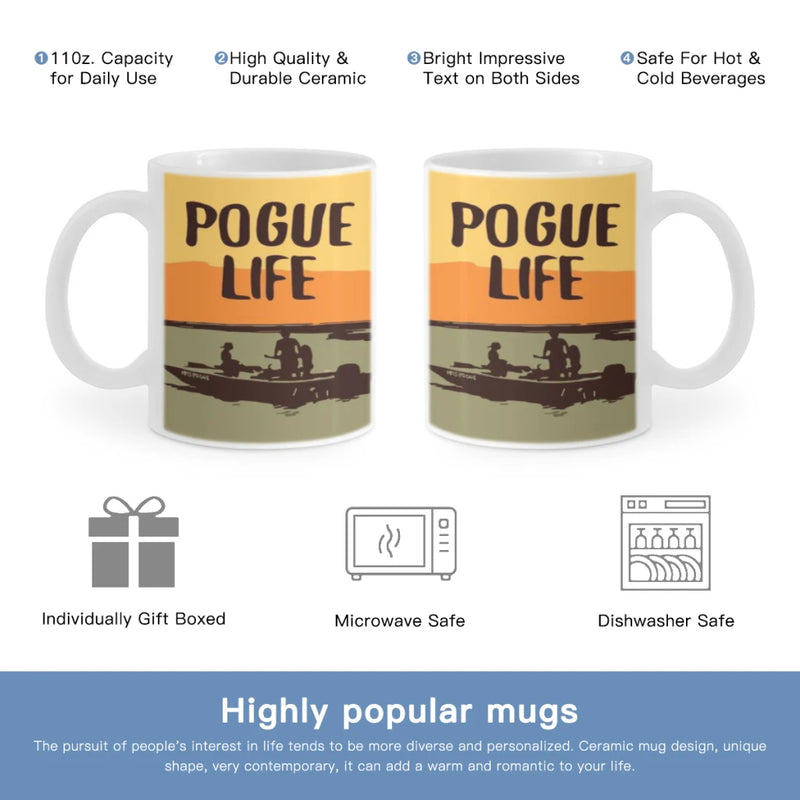 O-Outer Banks Anime Free shipping 11OZ Coffee Mug Beer Mugs Tea Milk Cup For coffee  Surprised Gift