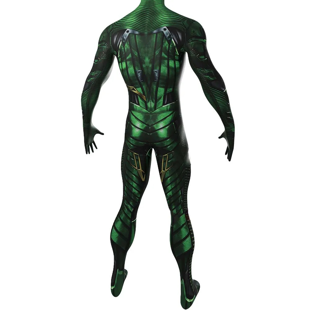 Halloween Adult Green Goblin V2 Cosplay Costumes Male Zentai 3D Print Bodysuit Party Jumpsuits
