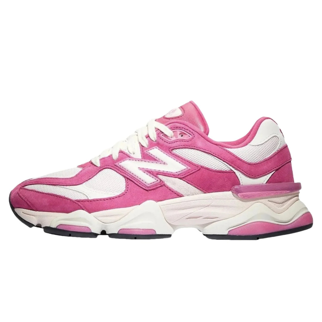 NewBalance NB 9060 Men's and Women's Casual Shoes Fashion Breathable Walking Mesh Flat Shoes Sneakers White Female Footwear