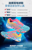 Badminton Shoes For Men And Women Lightweight Breathable Non-Slip Wear-Resistant Table Tennis Indoor Tennis Sports Shoes