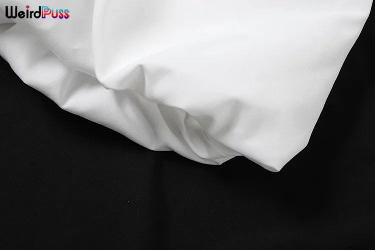 Nibber Ball Gown Skirts Women Y2K Hottie 2024 Summer Trend Midnight Waistband Miniskirts Birthday Basic Streetwear Wild Bottoms