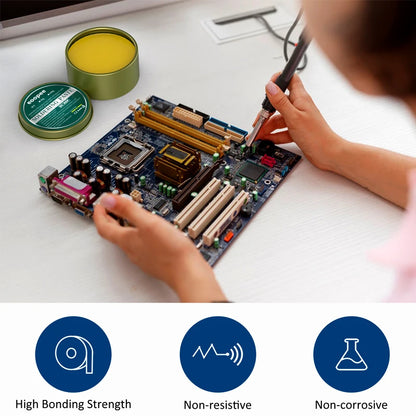 10g/30g/100g Solder Paste Rosin Flux Lead-free Easy to Soldering Soldering Iron Repair Iron Sheet Soldering Flux Soldering Oil