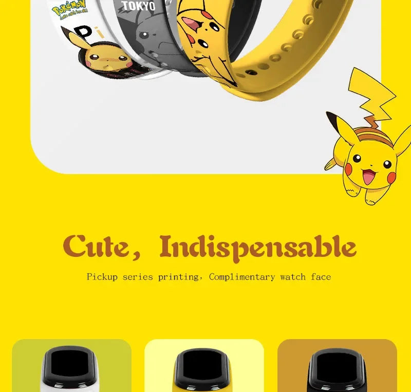 Pokemon Pikachu Dragon Ball Z Sport Casual Watches Led Silicone Watch Color Lovely Digital Children Wristwatch Clock Gift Toys