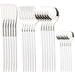 White Silver 24Pcs