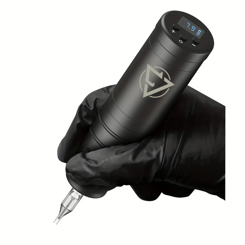 Máquina de tatuaje inalámbrica, batería de 1500 mAh, duración de batería de 6 horas, pluma de tatuaje, máquina de tatuaje, máquinas de maquillaje permanente, suministros para tatuajes