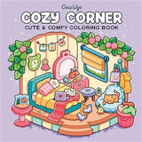 Coloring Book For Adults And Teens Halloween Theme Featuring Adorable Creepy Creatures In Cozy Moments For Relaxation Gift