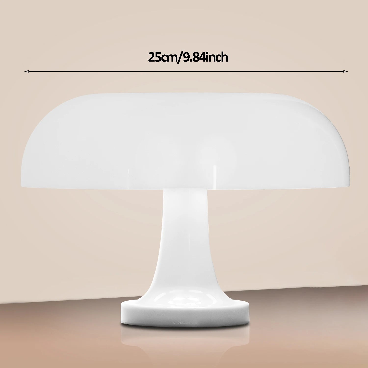 Classic Mushroom Table Lamp Modern Bauhaus Art Table Lamp Bedroom Bedside Lamp Danish Designer Orange Decorative Table Lamp