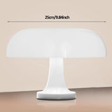 Classic Mushroom Table Lamp Modern Bauhaus Art Table Lamp Bedroom Bedside Lamp Danish Designer Orange Decorative Table Lamp