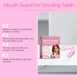 Silicone Mouth Guard: Nighttime Anti-Biting and Anti-Grinding Teeth Protector for Children's Dental Protection