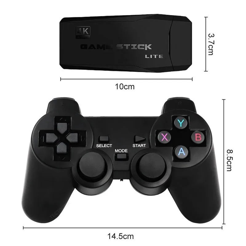 Consola de videojuegos M8 4K con 20.000 juegos integrados, mando inalámbrico, retro, portátil, para PS1, envío directo