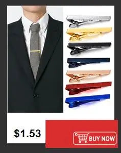 New Metal Silver Color Tie Clip For Men Wedding Necktie Tie Clasp Clip Gentleman Ties Bar Crystal Tie Pin For Men's Accessories