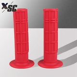 Universal Motorcycle 7/8" 22mm Grips Durable Rubber Handlebar ATV Quad 22mm Left and Right Handlebar Grips Motocross Accessories
