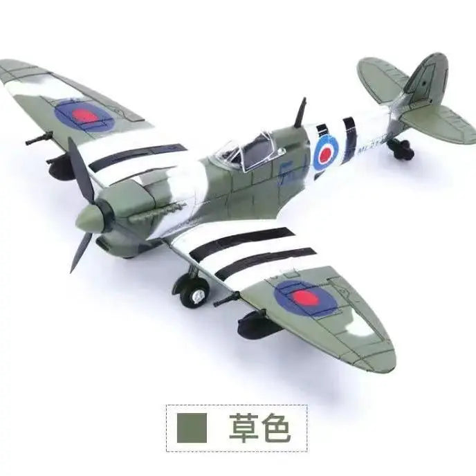 1/48 Scale WWII AirForce P-40 Tomahawk Military Flying Tigers P51 MUSTANG F4U BF109 Fighter Model Collection DIY Puzzle Toys