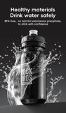 ROCKBROS Cycling Water Bottle 600ml Lightweight Bottle With Dust Cover Gym Water Kettle Drink Outdoor Sports Bike Accessories