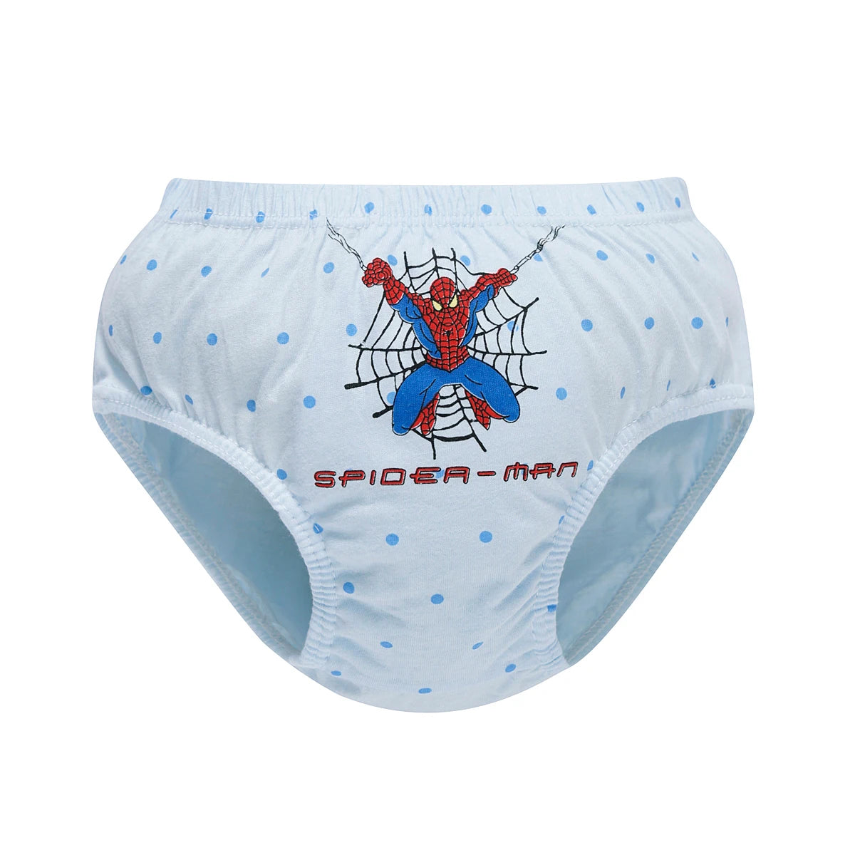 Exquisite Boxed 5-Piece Boys Underwear Soft Breathable Cotton Children Boys Briefs Spider-Man Cartoon Kids Triangle Knickers