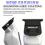 BRDCLIP New White Professional FA1C-T-609 Barber Hair Clipper Set Men's 10000RPM Electric Shaver Hair Trimmer Barbershop Tools