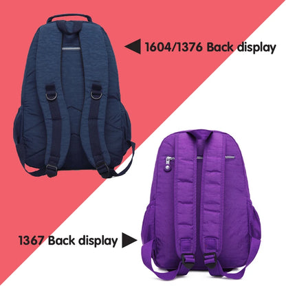 Popular Backpack Women Nylon waterproof bookbag Female Travel bagpack Climbing Packbag Multiple pockets Schoolbag Girls tote