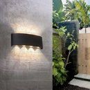 Modern LED Wall Lights Indoor and Outdoor Waterproof Wall Lights Living Room Corridors Courtyard Gardens Outdoor Wall Lights