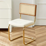 Mid-Century Modern Dining Chairs with Metal Frame, Multiple Styles Leisure chair for Kitchen, Living Room, Office , Muebles
