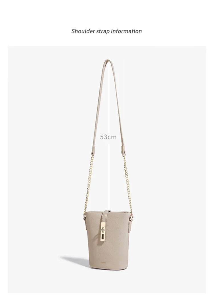 FOXER Brand Chic Mini Cellphone Bag Women's Shoulder Bag PU Leather Fashion Girl's Travel Small Crossbody Bag Purse
