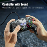 Controller For Playstation 5 PS5/PS5 Pro/Slim/PC Gamepads W/Hall Effect RGB Wireless Game Control Joystick Marco/Turbo Program