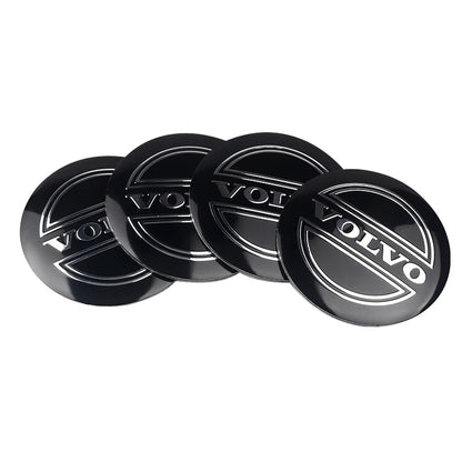 Car Hub Cap Decal Car Rim Cover Center Trim Accessory for Volvo V40 V50 S40 S80 XC60 S60 XC40 C40 V90 XC60 S90 S60L V60 XC90 S60