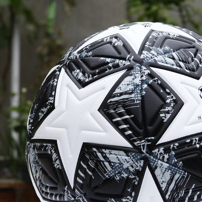 Professional Soccer Ball Size 5 Official Match Ball Seamless Bonded PU Soft Size 4 Football Excellent Grip and Elasticity