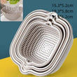 Kitchen Sink Vegetable Drainer Fruit Basket For Fruit Washing Plastic Basin Vegetable Washing Basin Drain Basket Basin