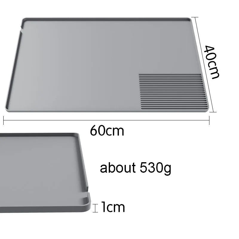 Home Coffee Machine Table Mat Anti-slip Silicone Coffee Mat Tamper Holder Station Cup Drainer Barista Coffee Accessories