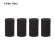 4 Pcs/8 Pcs Aquarium Biochemical Filter Sponge Fish Tank Inlet Water Pre-Filter Sponge Cartridge Replacement Filter