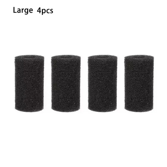 4 Pcs/8 Pcs Aquarium Biochemical Filter Sponge Fish Tank Inlet Water Pre-Filter Sponge Cartridge Replacement Filter