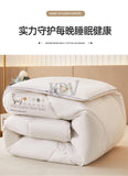 Luxury 100% Wool Quilt Core Autumn Winter Thickened Warm Quilted Comforter Fluffy Soft King Queen Size Solid White Duvet Insert