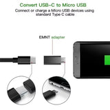 10-1Pcs Micro USB Female To Type C Male Adapter OTG Converter Micro-B To USB-C Connector Phone Charger Cable Adapter For Samsung