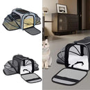 Expandable Cat Carrier Portable Cat Travel Bag Pet Carrier Bag Dog Travel Carrier Detachable Dog Bag Carrier For Travel Shopping