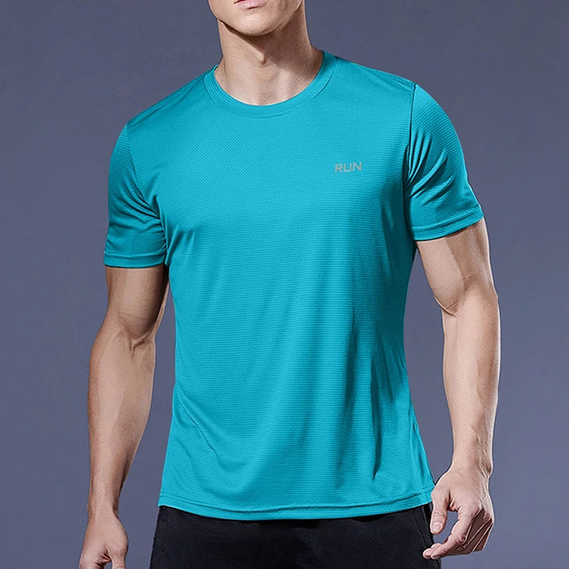 Camisetas para correr, camisetas de fútbol, ​​camisetas deportivas para hombre, camisetas para correr para hombre, camisetas deportivas de compresión de secado rápido para fitness y gimnasio.