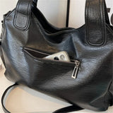 Soft Interior Compartment Shoulder Bags 2026 High Quality Contrasting Colors Bags for Women Fashion Zipper Pu Women's Handbags