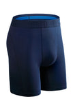 2-pack Long Leg Boxer Shorts Men's Underwear Kit Homme Underpants Boxershorts Slip Underwear for Man Cotton Male Sexy Set Box Gym