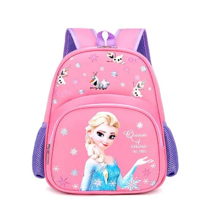 Nuevas mochilas Elsa para niñas de 3 a 7 años, de gran capacidad, impermeables, ligeras, cómodas y transpirables, protegen la columna vertebral.