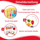 A set of ten children's German language learning encyclopedias