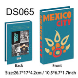 Travel Series Fake Book Decoration Coffee Table Living Room Fashion Fake Book Storage Box Decor Model Room IBIZA CAPRI