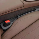 2pcs Car Seat Gap Filler Organizer Waterproof Car Seat Gap Plug Strip with 2 Grooves Seat Gap Storage Auto Interior Accessories
